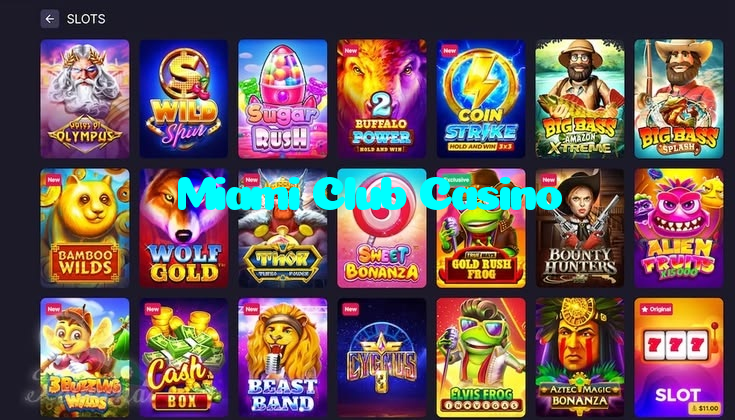 Miami Club Casino خوش آمدید بونس +600% پیشکش موبائل ایپ کے پروموشن سیکشن میں دکھائی دیتی ہے۔
