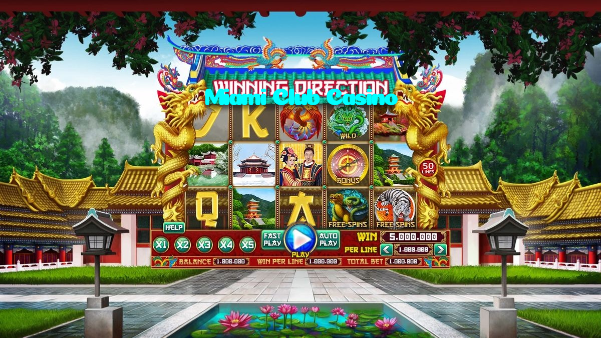 Miami Club Casino casino presented on mobile device in Pakistan with slots and live games